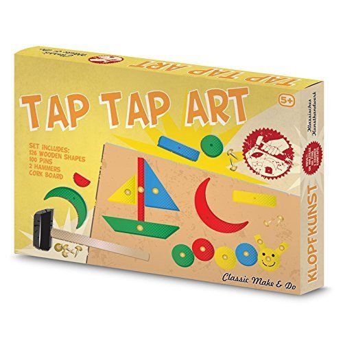 Classic Tap Tap Art Cork Board with Tacks and hammer Order Code 08405