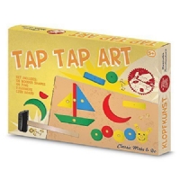 Classic Tap Tap Art Cork Board with Tacks and hammer Order Code 08405