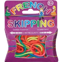 French Skipping elastic for that classic playground game.