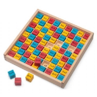 Wooden Times Table Board - 9X