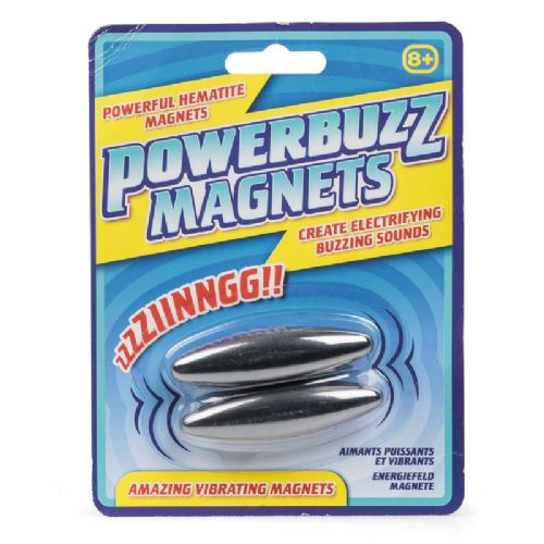 Powerbuzz Magnets made with haematite for a little buzzy fun Order Code 23111