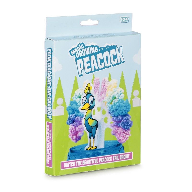 Magic Crystal Growing Peacock Kit Order Code 27935