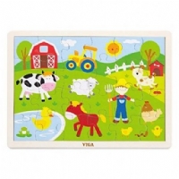 24 Piece Farm Puzzle Order Code 50197
