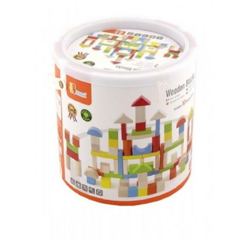 Colourful Building Block Construction Set 80 pieces Order Code 50333