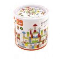 Colourful Building Block Construction Set 80 pieces Order Code 50333
