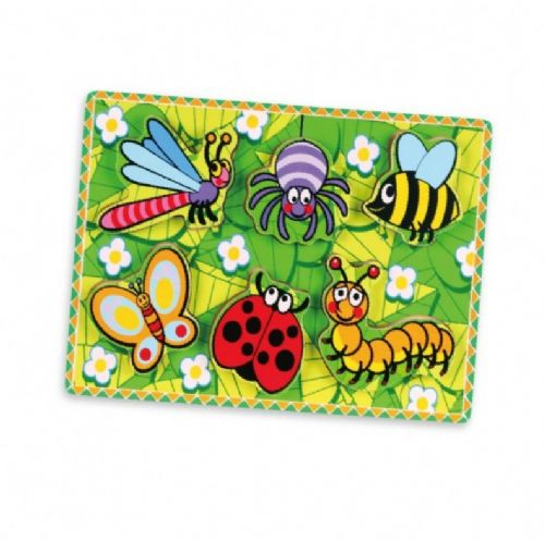 Chunky Puzzle Insects with friend garden bugs Order Code 56437