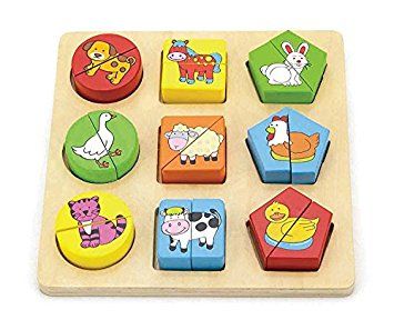 Shape Block Puzzle - Animals