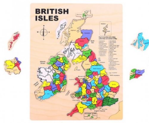 British Isles Inset Puzzle