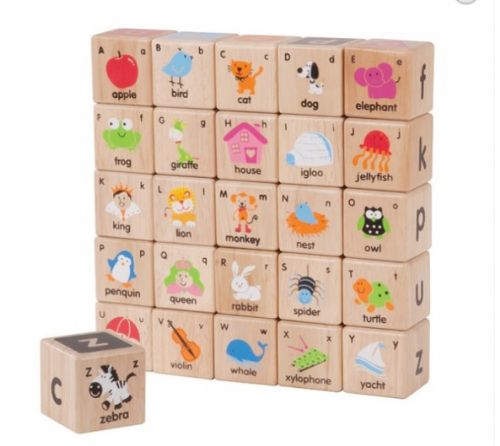 Wonderworld ABC blocks Order Code WW-2515