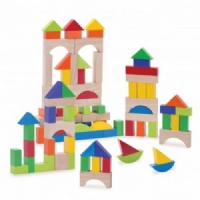 Wonderworld 100 Piece Wooden Block set Order Code WW-2521